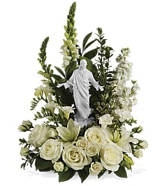 The Garden of Serenity Bouquet. An arrangement by Flowers of Jacksonville.