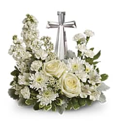 The Divine Peace Bouquet. An arrangement by Flowers of Jacksonville.