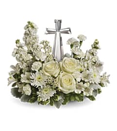 The Divine Peace Bouquet. An arrangement by Flowers of Jacksonville.