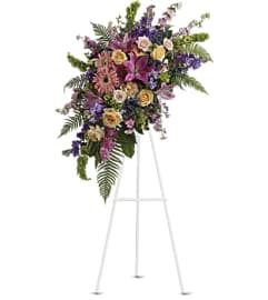 Heavenly Grace Spray. An arrangement by Flowers of Jacksonville.