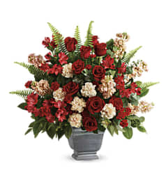 Bold Tribute Bouquet. An arrangement by Flowers of Jacksonville.