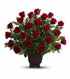 Rose Tribute. An arrangement by Flowers of Jacksonville.