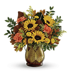 Changing Leaves Bouquet 17. An arrangement by Shalimar Flower Shop.