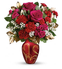 You're In My Heart Bouquet 2015. An arrangement by Shalimar Flower Shop.