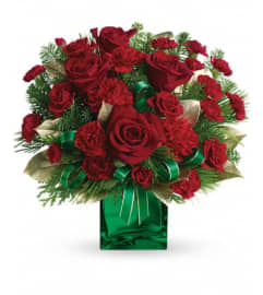 Christmas Folly. An arrangement by Flowers by Anna.