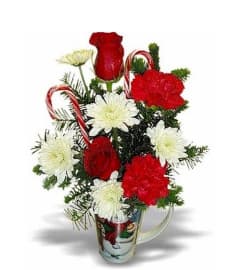 Christmas Prayers. An arrangement by Flowers by Anna.