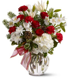 Classy Christmas. An arrangement by Big Event Floral and Decorating Co..