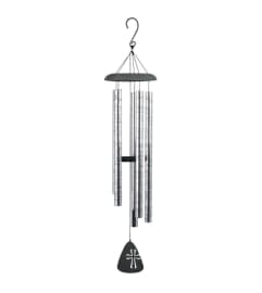 44 Lord's Prayer Windchime. An arrangement by Pierson's Flower Shop and Greenhouses.