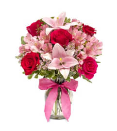 European Romance. An arrangement by Pretty Petals Floral Boutique.