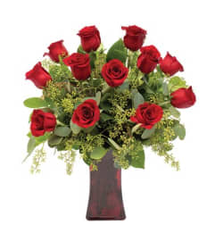 Blooming Romance Bouquet. An arrangement by Pretty Petals Floral Boutique.
