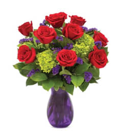 Jewel Of My Heart Bouquet. An arrangement by Pretty Petals Floral Boutique.