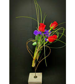 Cupid Heart. An arrangement by Galbraith Florist.