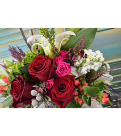 Wild about you. An arrangement by Flower Snobs at Cityview.