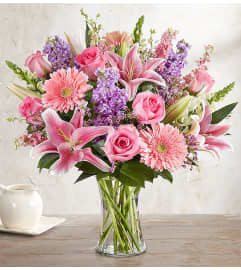 on my mind always. An arrangement by Heavenly Flowers.