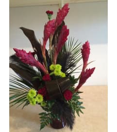 Ginger So Sweet. An arrangement by Doyle's Flower Shop.
