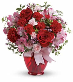 Blissfully Yours. An arrangement by Love Floral. Blissfully Yours. An arrangement by Love Floral.