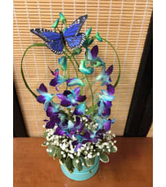 Blue Dream. An arrangement by K1 Floral Studio.