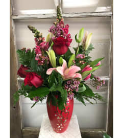 Lucky To Be Yours. An arrangement by Blooming Hills Florist.
