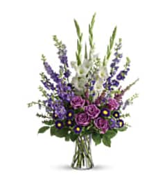 TRF251-1 - Joyful Memory Bouquet. An arrangement by Tom Rodgers Flowers.