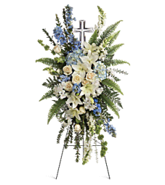 Eternal Grace Spray. An arrangement by Shalimar Flower Shop.