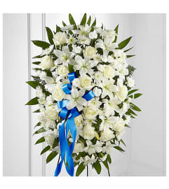 Tribute of Serenity. An arrangement by Sonia's Florist.