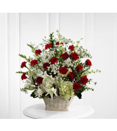 The In Loving Memory™ Arrangement. An arrangement by Flowers of Jacksonville.