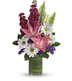 Playful Daisy Bouquet. An arrangement by Flowers of Jacksonville.