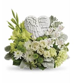 The Hearts In Heaven Bouquet. An arrangement by Flowers of Jacksonville.