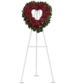 A Blessed Heart. An arrangement by Flowers of Jacksonville.