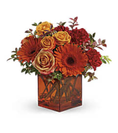 The Sunrise Sunset. An arrangement by Flowers of Jacksonville.