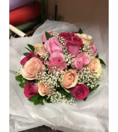 Romantic Bouquet. An arrangement by Flamingo Floral and Gifts.