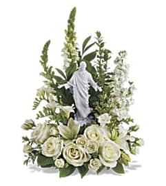 Teleflora's Garden of Serenity. An arrangement by Love Floral.
