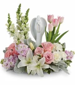 Teleflora's Garden of Hope. An arrangement by Love Floral.