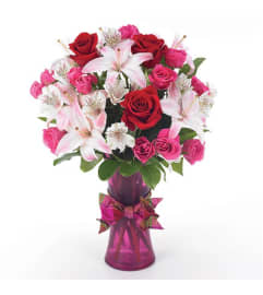 Your in my heart. An arrangement by Burlington Flowers.