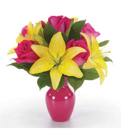 Celebrate The Beautiful Day. An arrangement by Burlington Flowers.