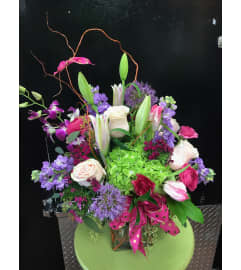 Springtime Fling. An arrangement by Flower Snobs at Cityview.