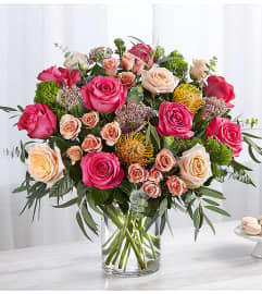 The Charming Bouquet XL. An arrangement by Flowers of Jacksonville.