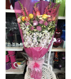 All Occations Bouquet 1. An arrangement by Flamingo Floral and Gifts.