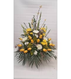 SUNSHINE SENTIMENTS. An arrangement by White's Flowers.