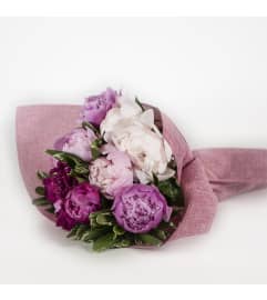 12 Bouquet of peonies. An arrangement by Grower's Flower Market and Gifts.