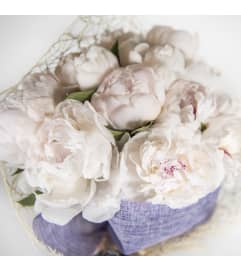 12 Bouquet of peonies. An arrangement by Grower's Flower Market and Gifts.