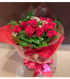 Red Passion Roses. An arrangement by Petals.