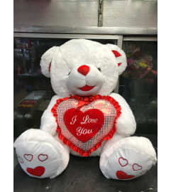 Elegant Large Bear. An arrangement by Elegant Florist. Elegant Large Bear. An arrangement by Elegant Florist.