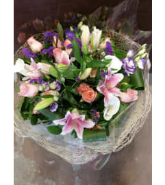 Pink Touch Bouquet. An arrangement by Petals.