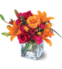 Brighten Up!. An arrangement by The Greenhouse Florist.