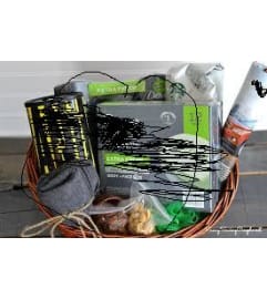 Fathers day gift baskets. An arrangement by Flowers 4 U Helping Hand.