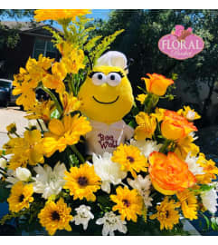 BEE WELL BQT. An arrangement by The Floral Basket.