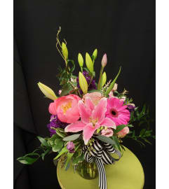 beaming beauty. An arrangement by Flower Snobs at Cityview.