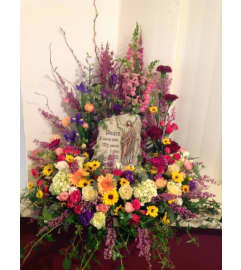 European Garden Mix. An arrangement by Novak's Flower Shoppe.
