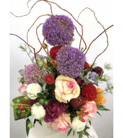 Youthful Smile. An arrangement by Blue Iris Florist.